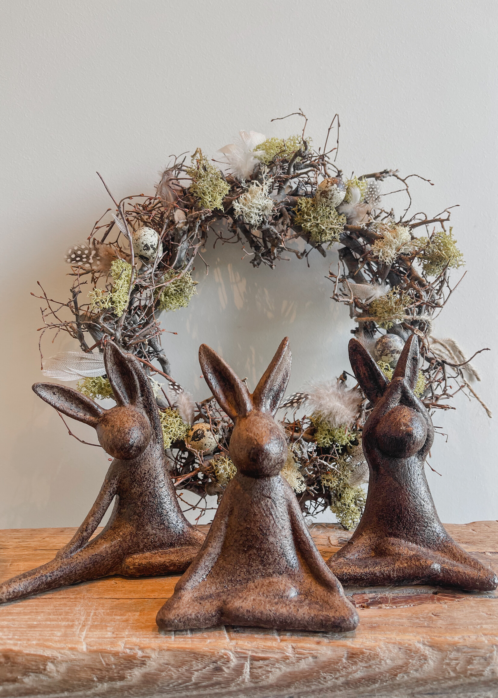 Konijn zen (ass 3) donkerbruin