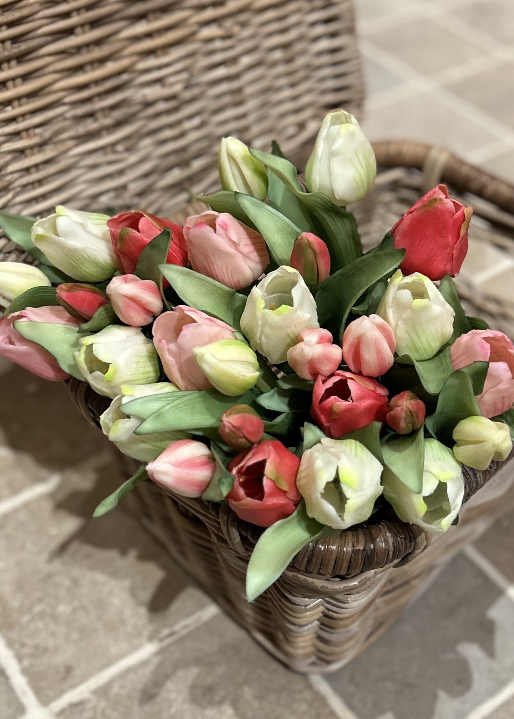 Tulpenbundel roze mix 30 cm