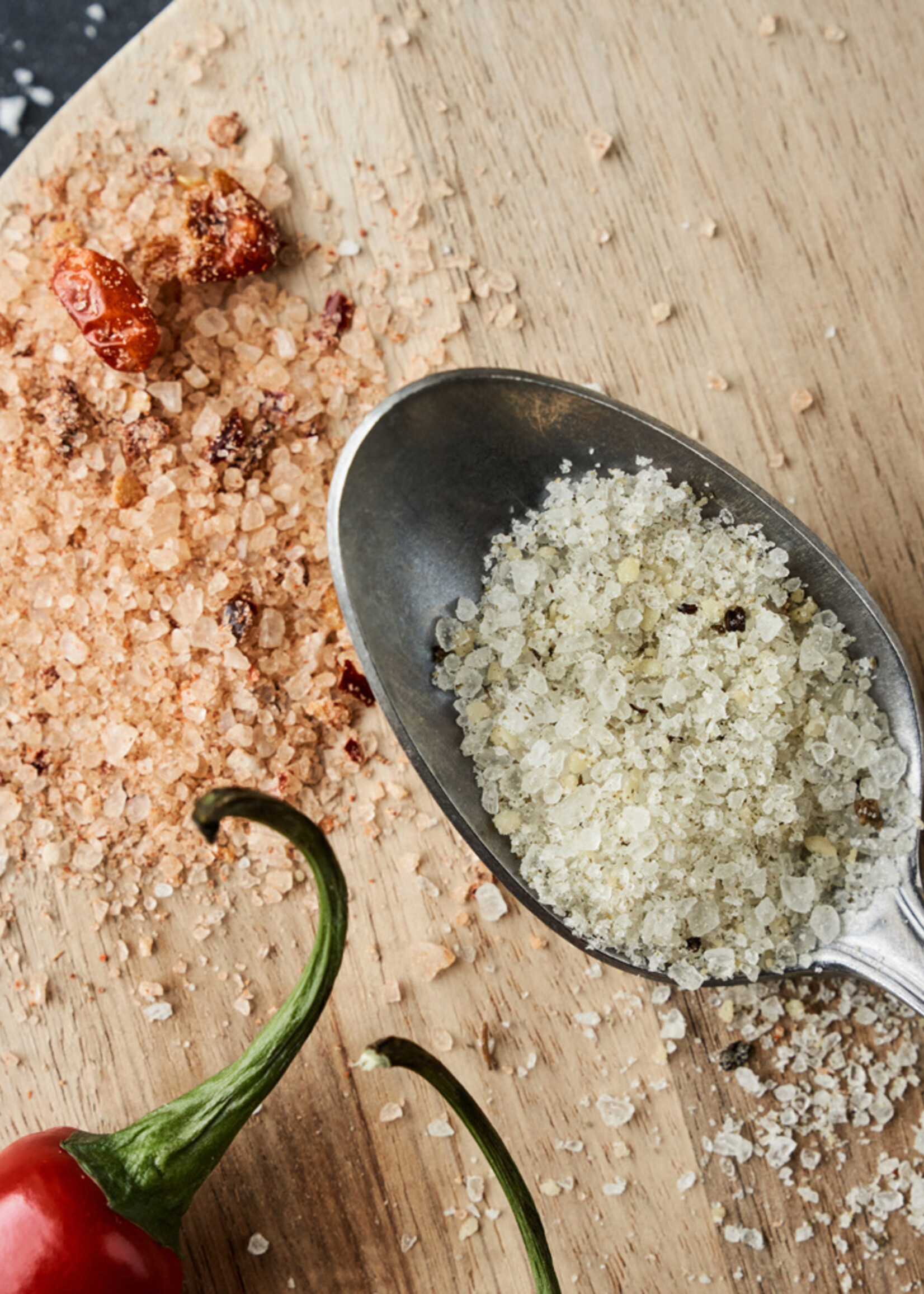 Geschenkset 'Parmesan & Basil salt chili'