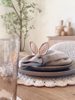 Servetring jute Pasen (set van 2)