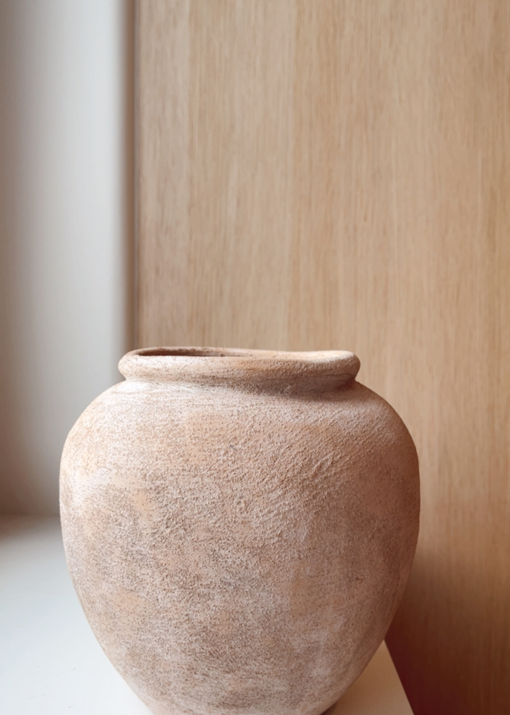 Vaas bol zandstructuur gold S