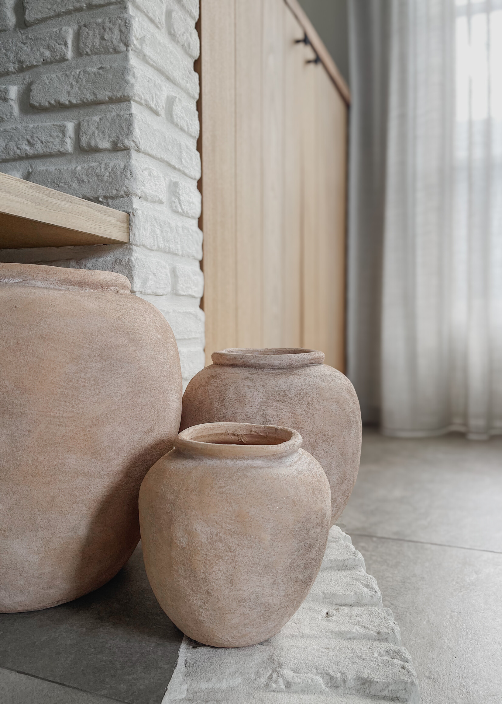 Vaas bol zandstructuur gold S