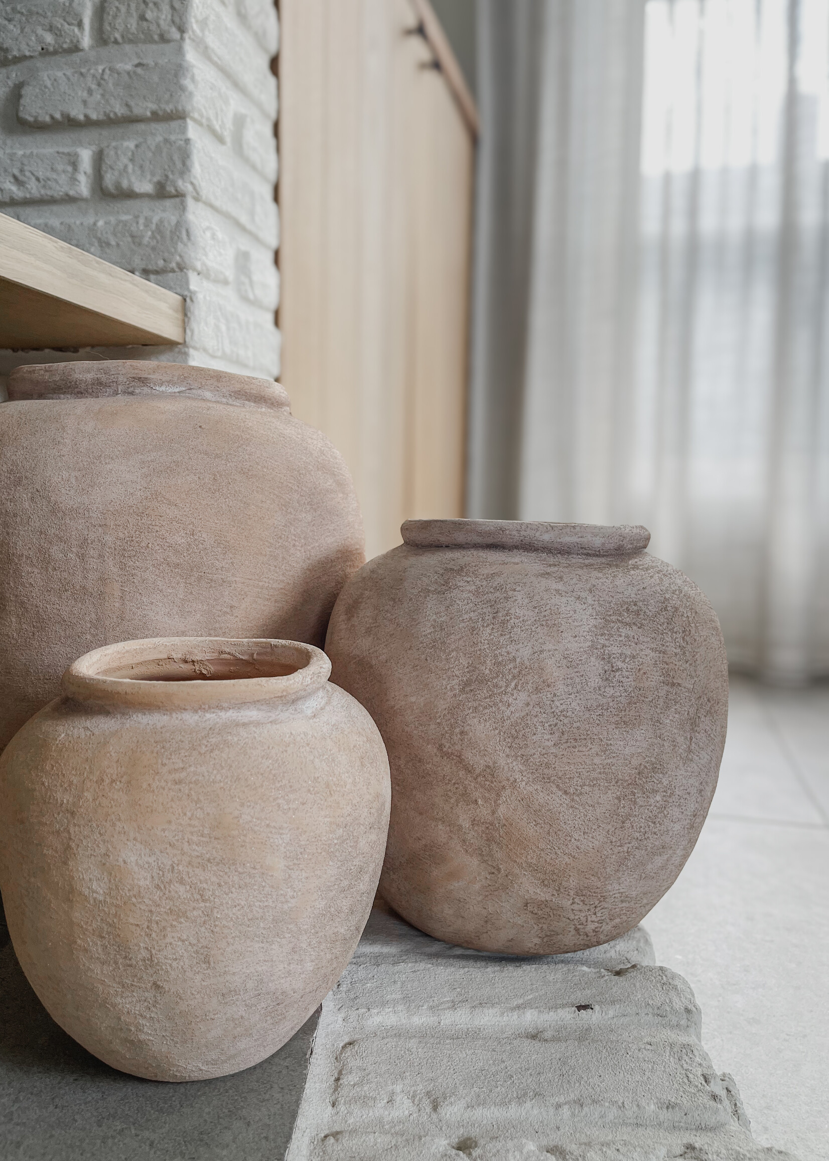 Vaas bol zandstructuur gold S