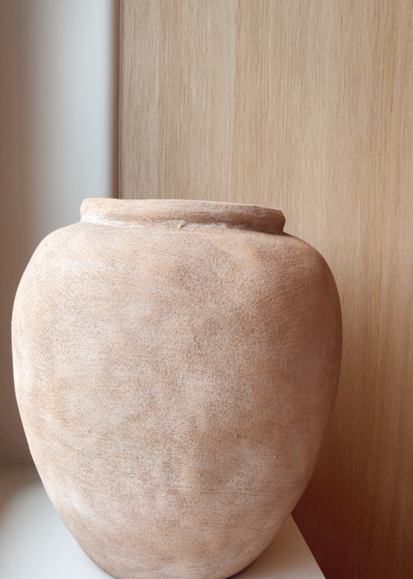 Vaas bol zandstructuur gold L