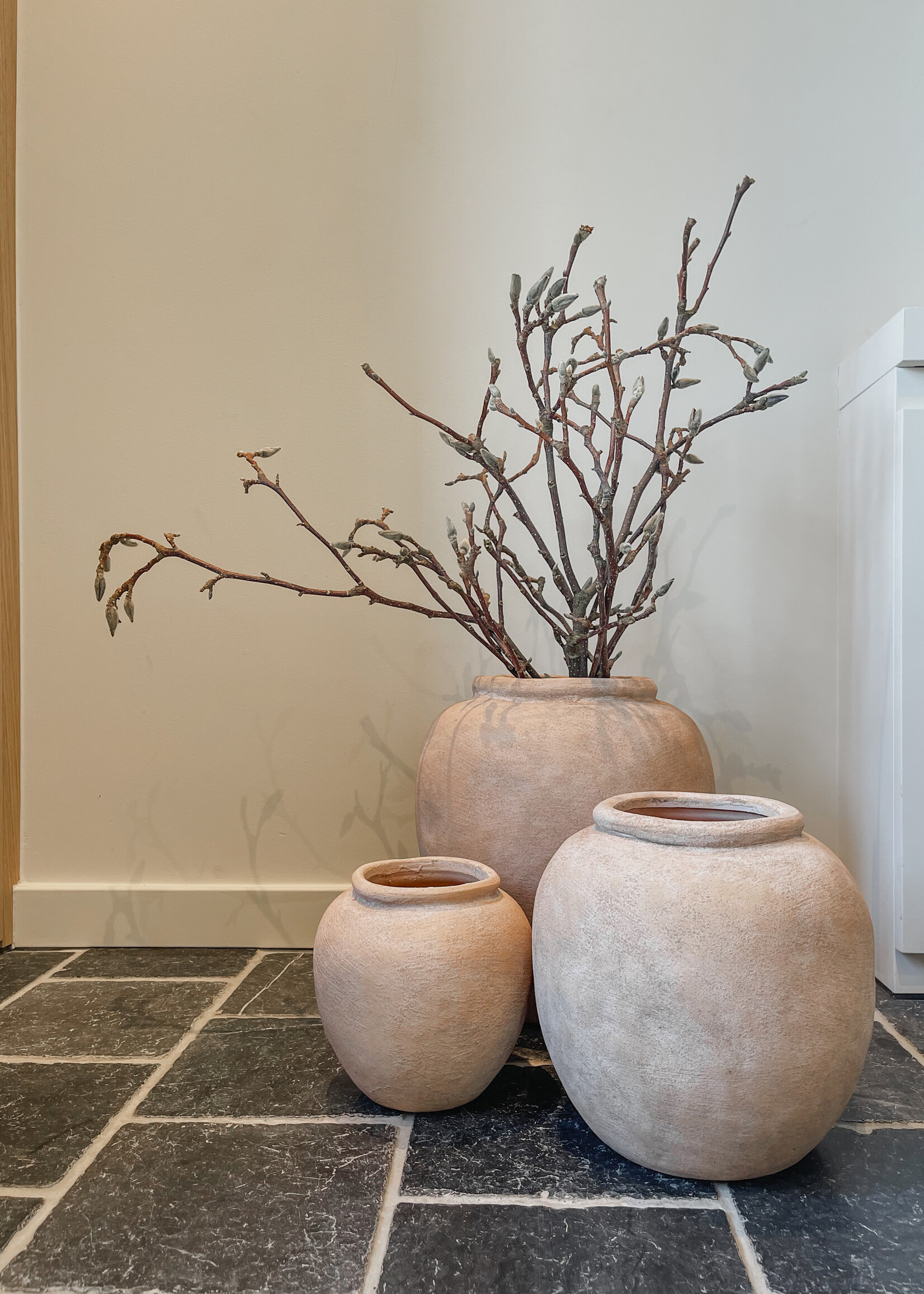 Vaas bol zandstructuur gold L