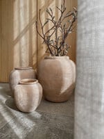 Vaas bol zandstructuur gold L