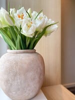 Vaas bol zandstructuur gold M