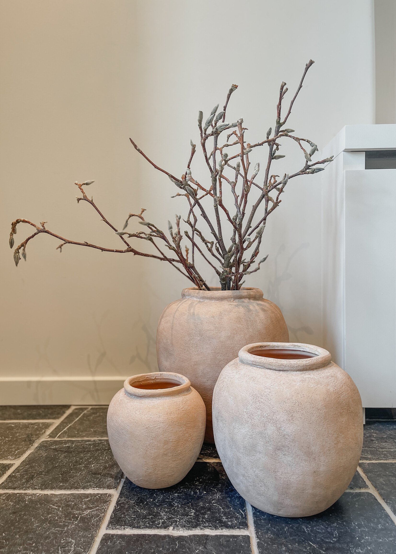 Vaas bol zandstructuur gold M