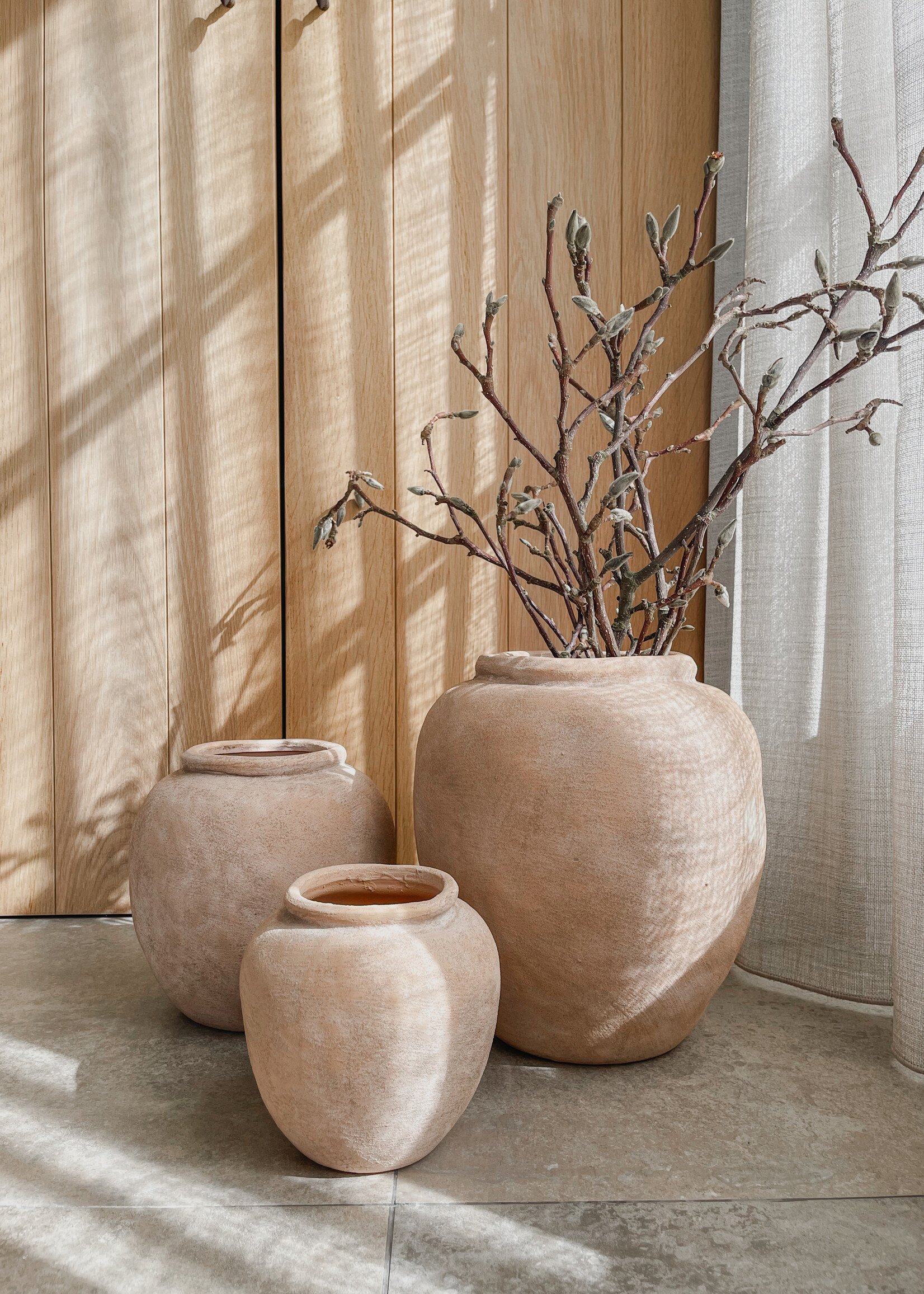 Vaas bol zandstructuur gold M