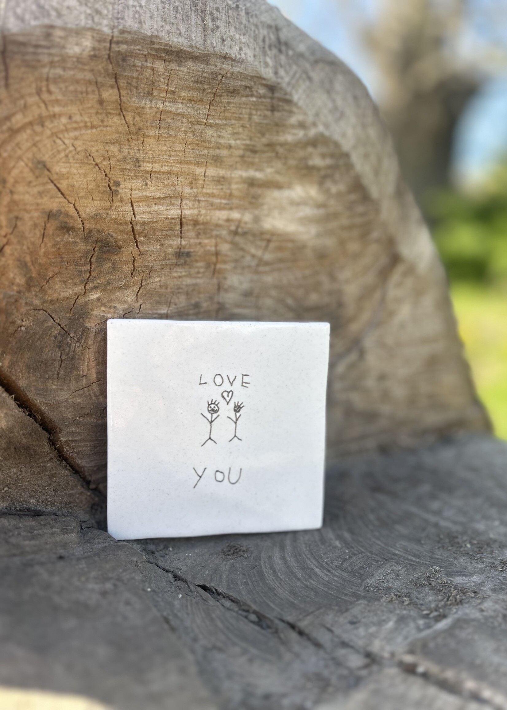 Gepersonaliseerd tegeltje - Moederdag