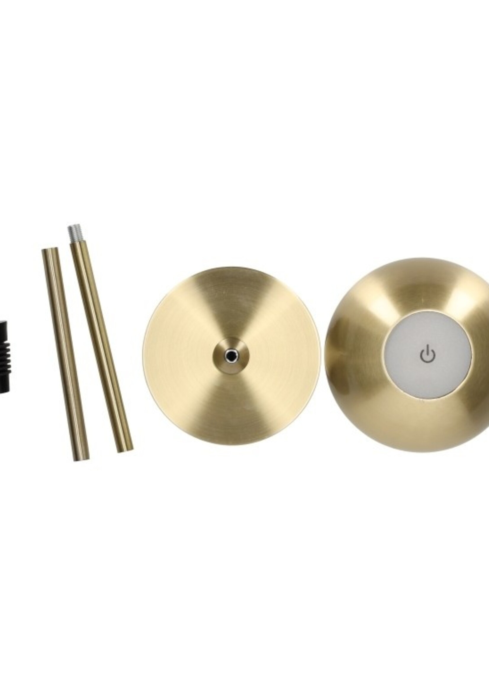 LED lamp 3-in-1 touch goud