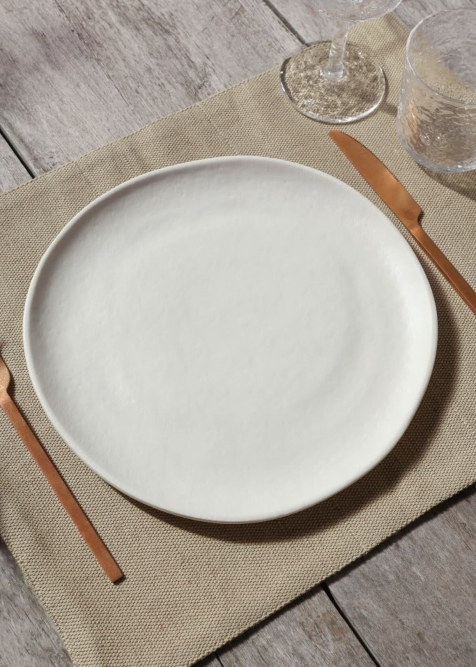 Plat bord crème 'outdoor'