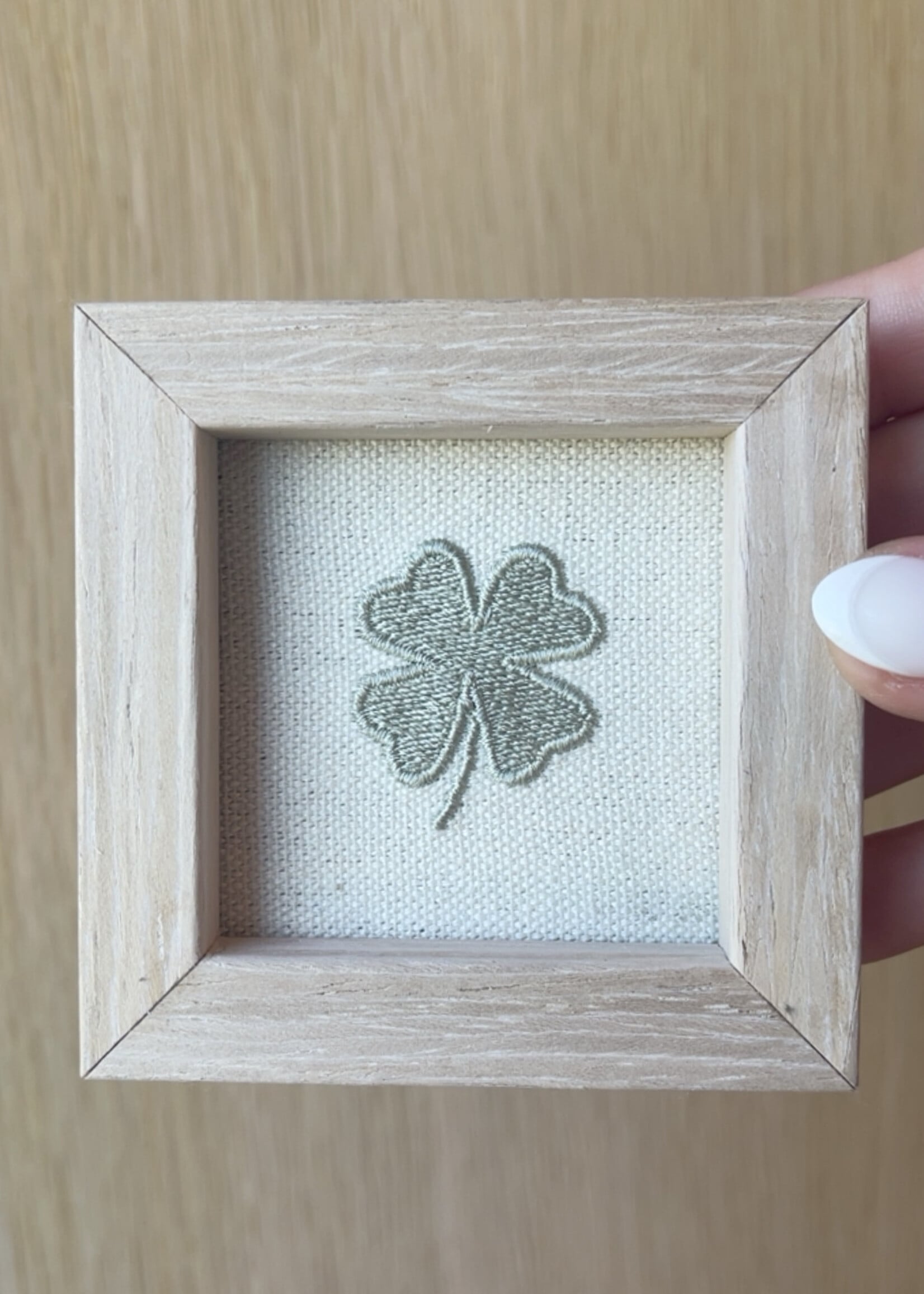 Deco lijstje mini 'luck'