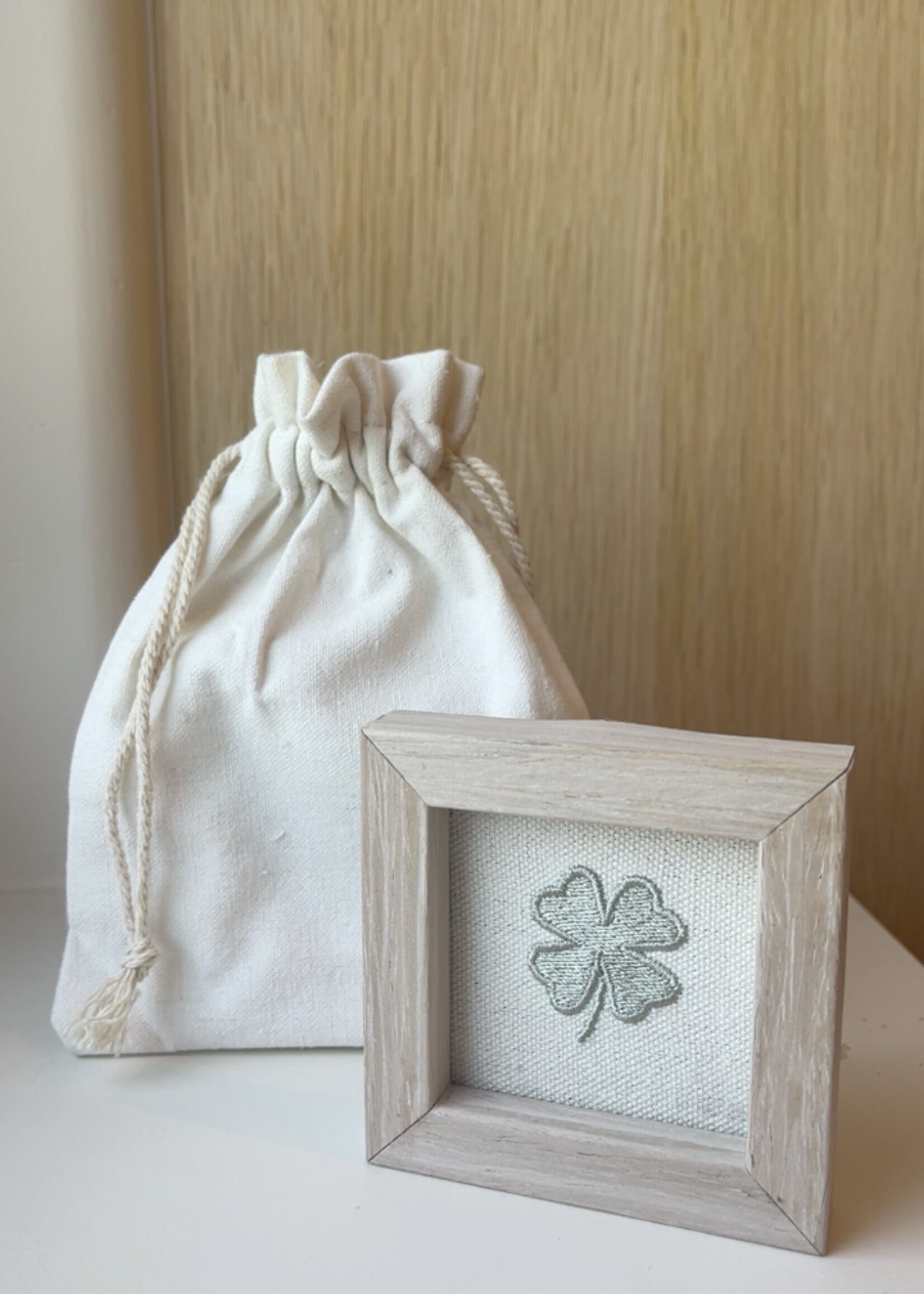 Deco lijstje mini 'luck'
