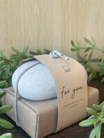 Steenscrub met zeepblok 'cucumber' - FOR YOU