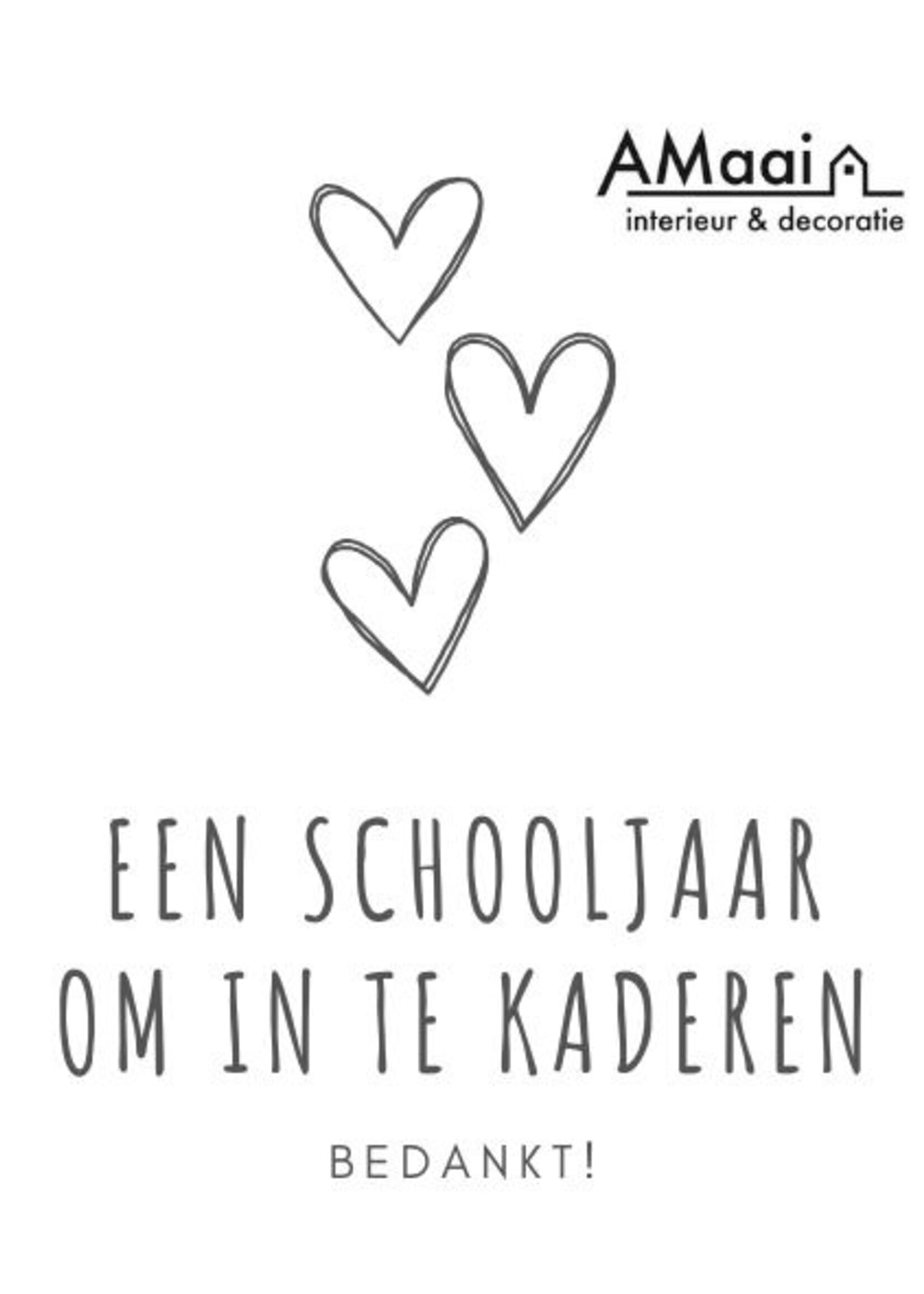 Deco lijstje mini 'love'