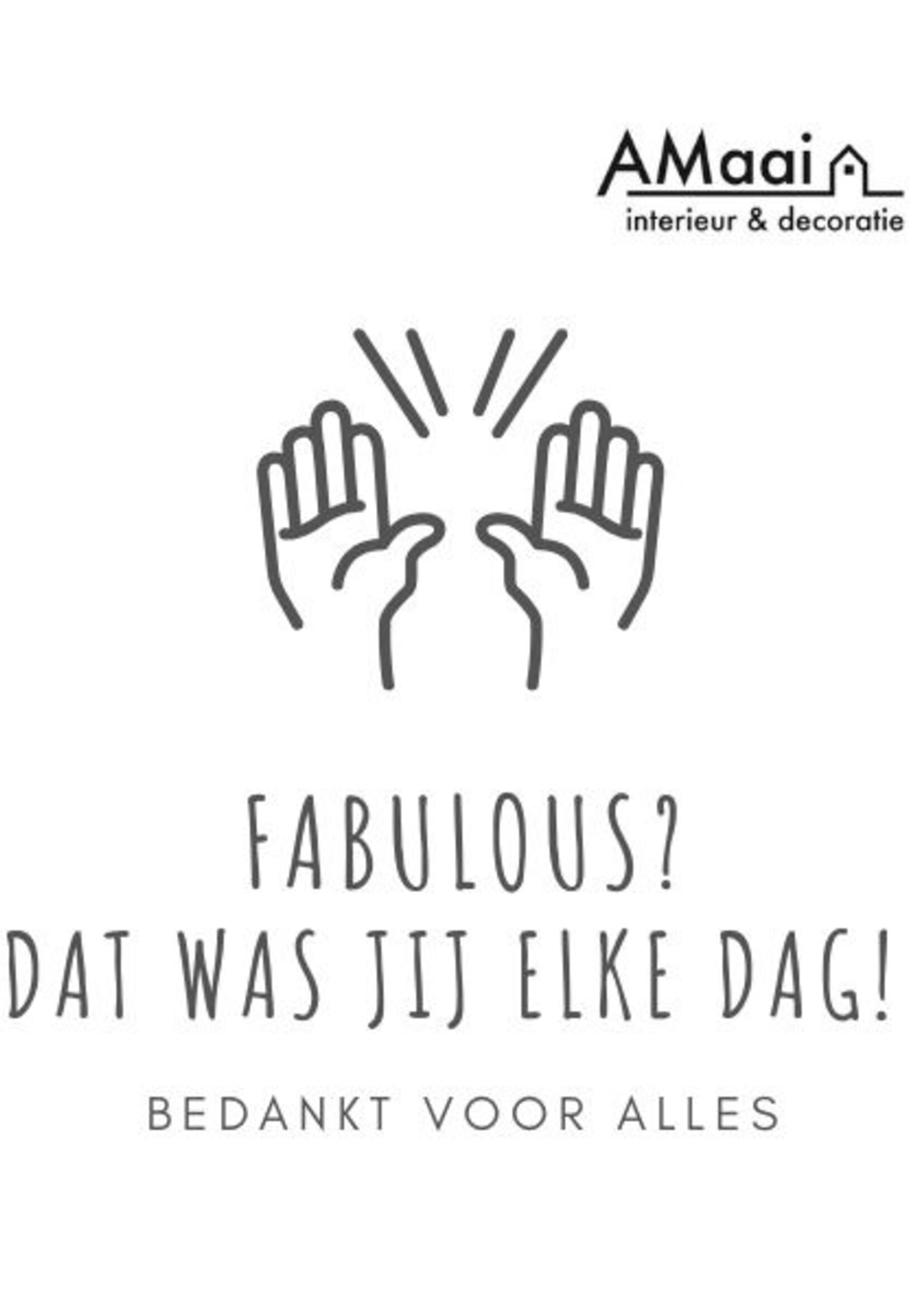 Geurkaars 'You are fabulous'