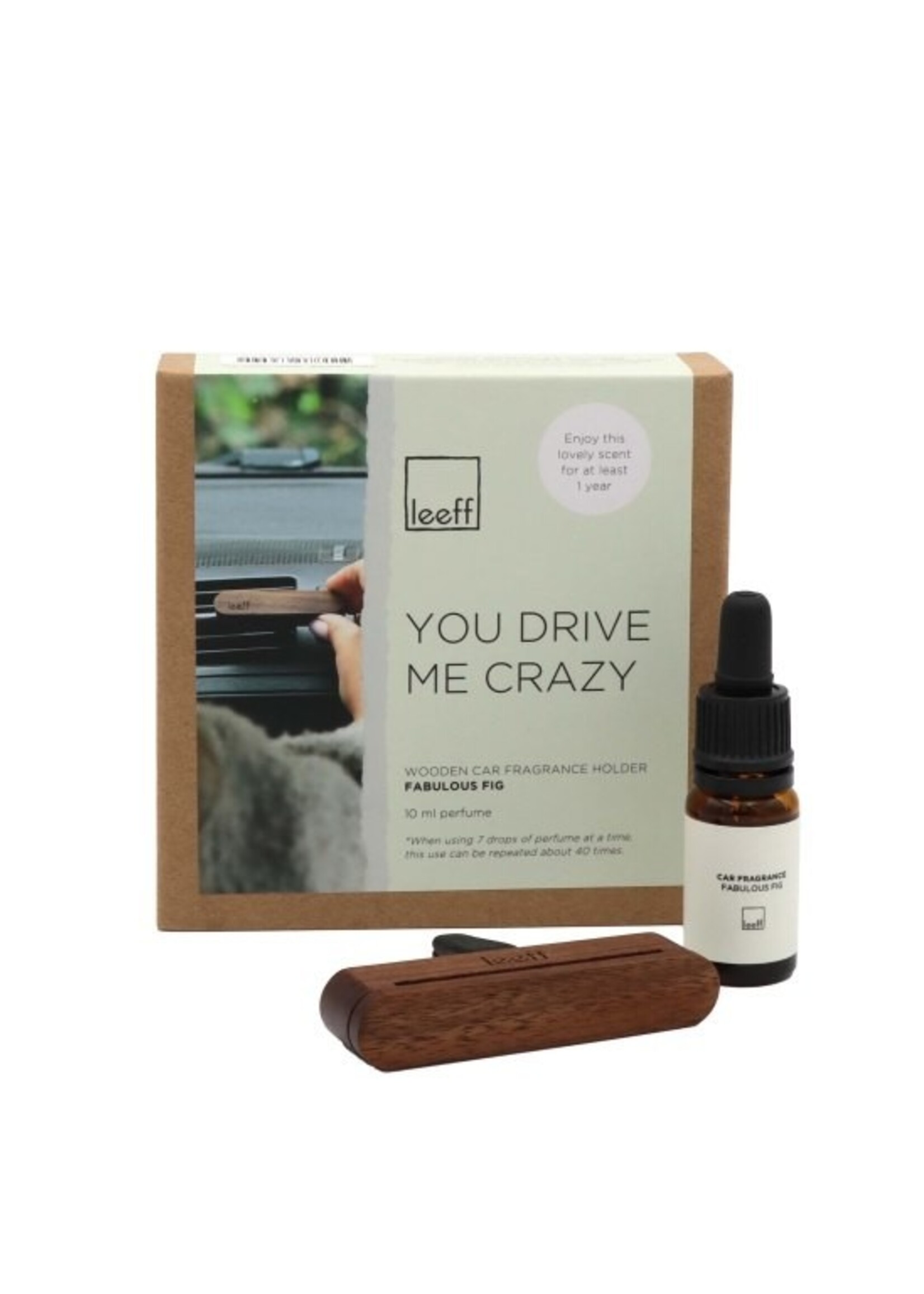 Car diffuser 'You drive me crazy'