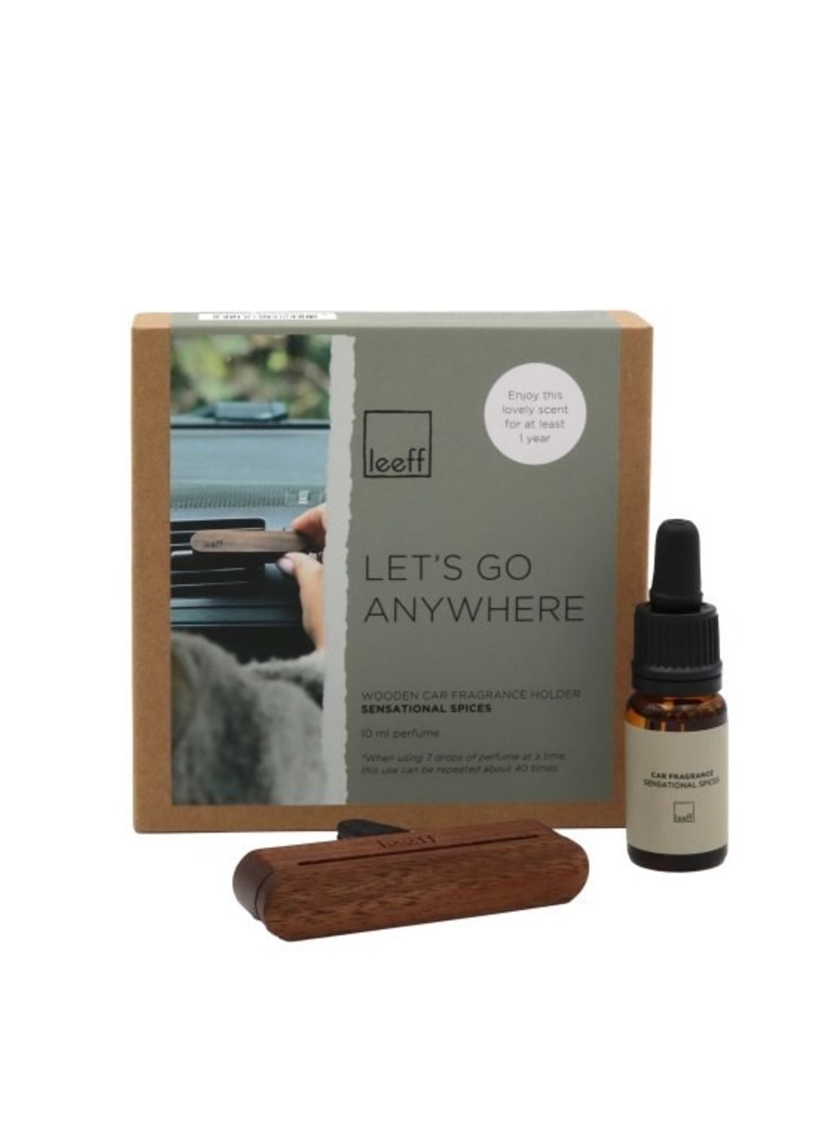 Car diffuser 'Let's go anywhere'