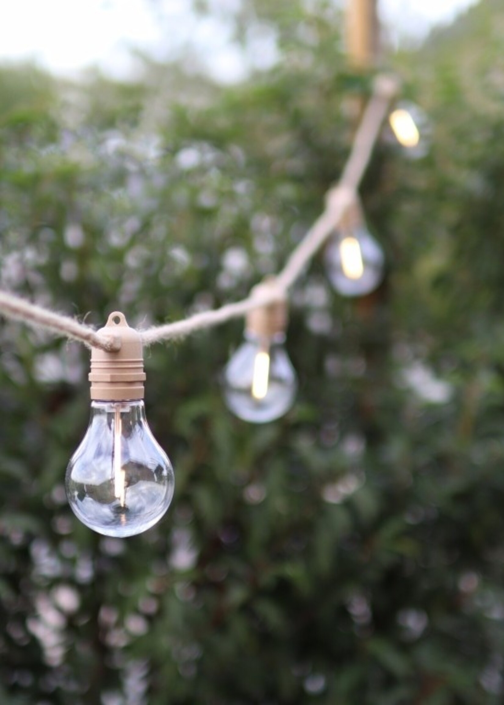 PRE-ORDER - Lichtsnoer beige outdoor