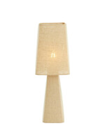 PRE-ORDER Tafellamp linnen naturel H58 cm