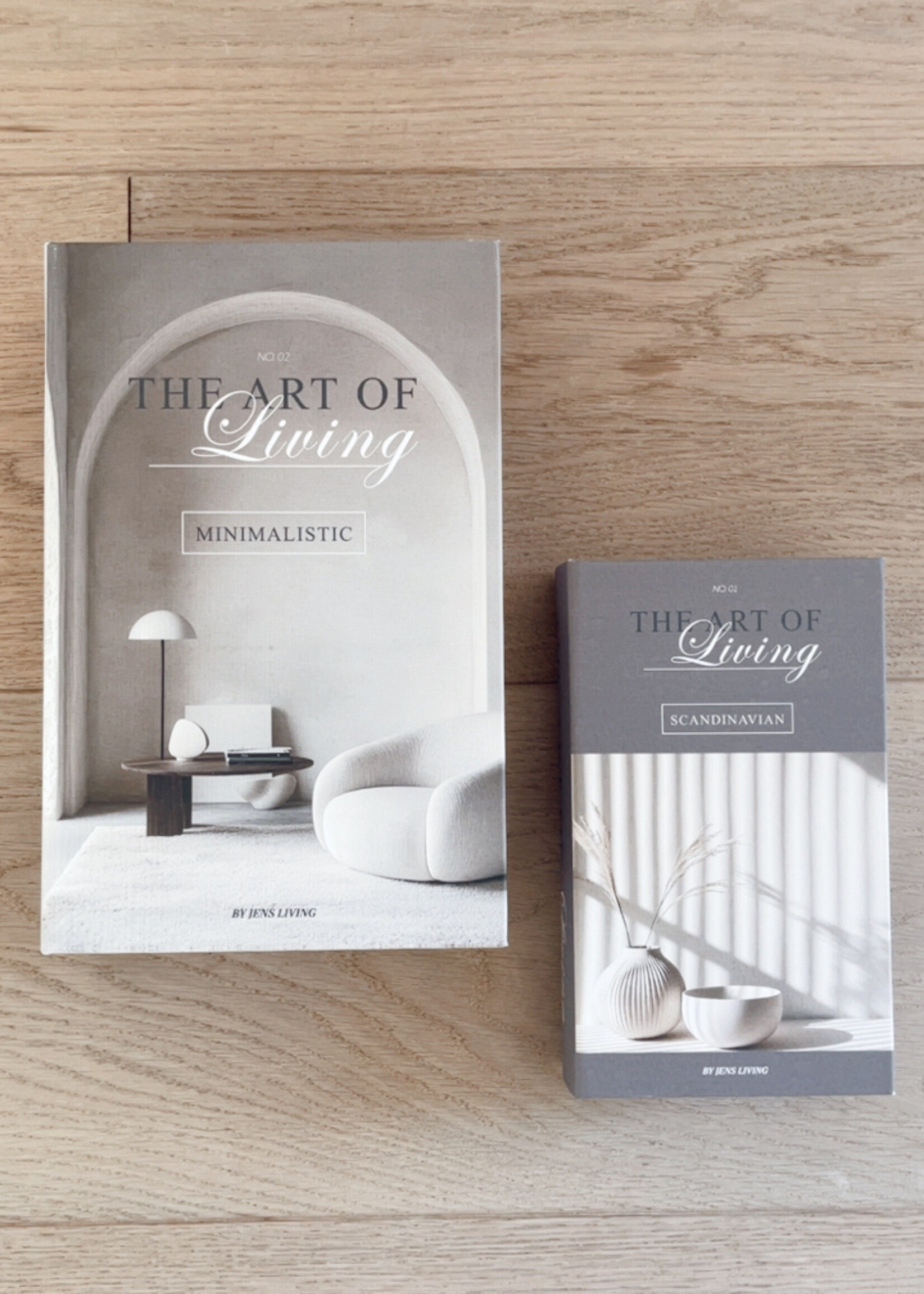 Opbergboek set van 2 'living'