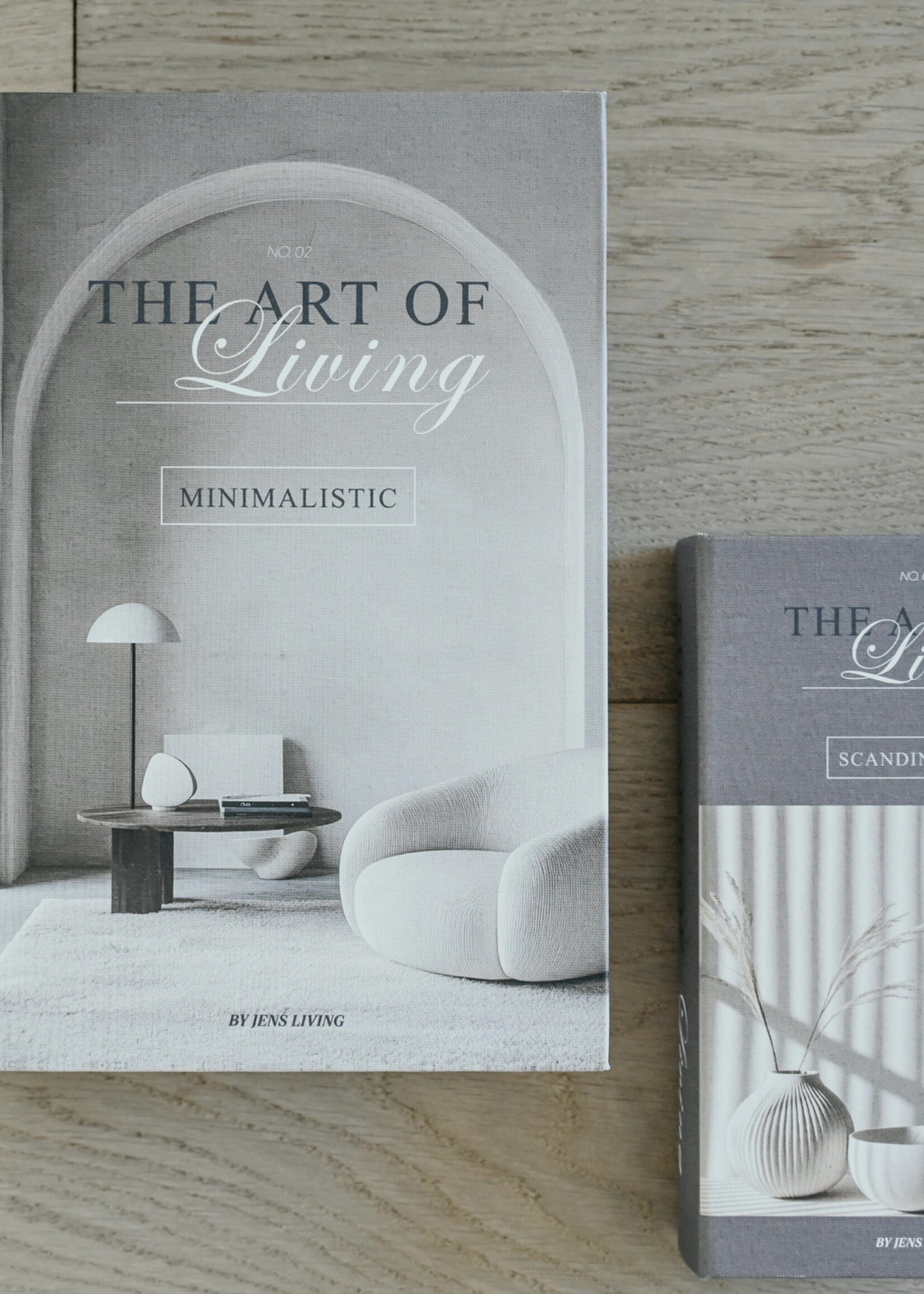Opbergboek set van 2 'living'