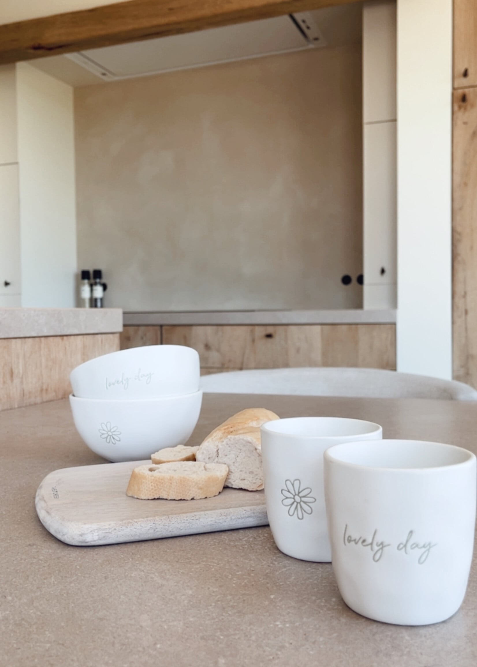 Ontbijtkom set van 2 'Daisy - Lovely Day'