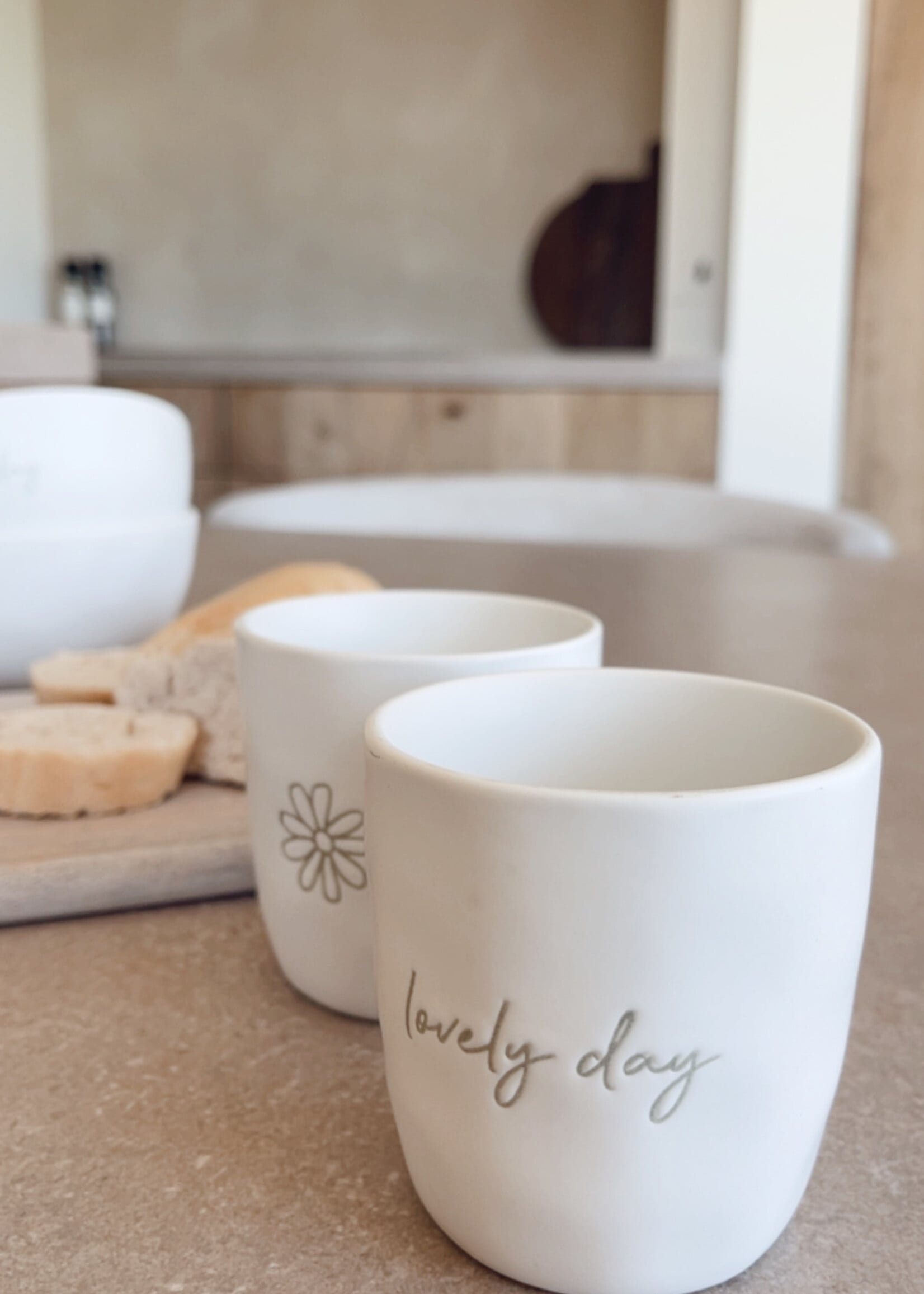Mok set van 2 'Daisy - Lovely Day'