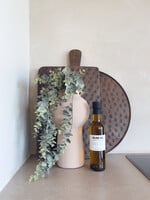 Serveerbord rond donkerbruin