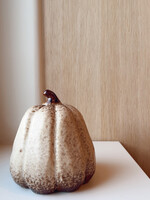 Pompoen peer hoog beige/bruin M