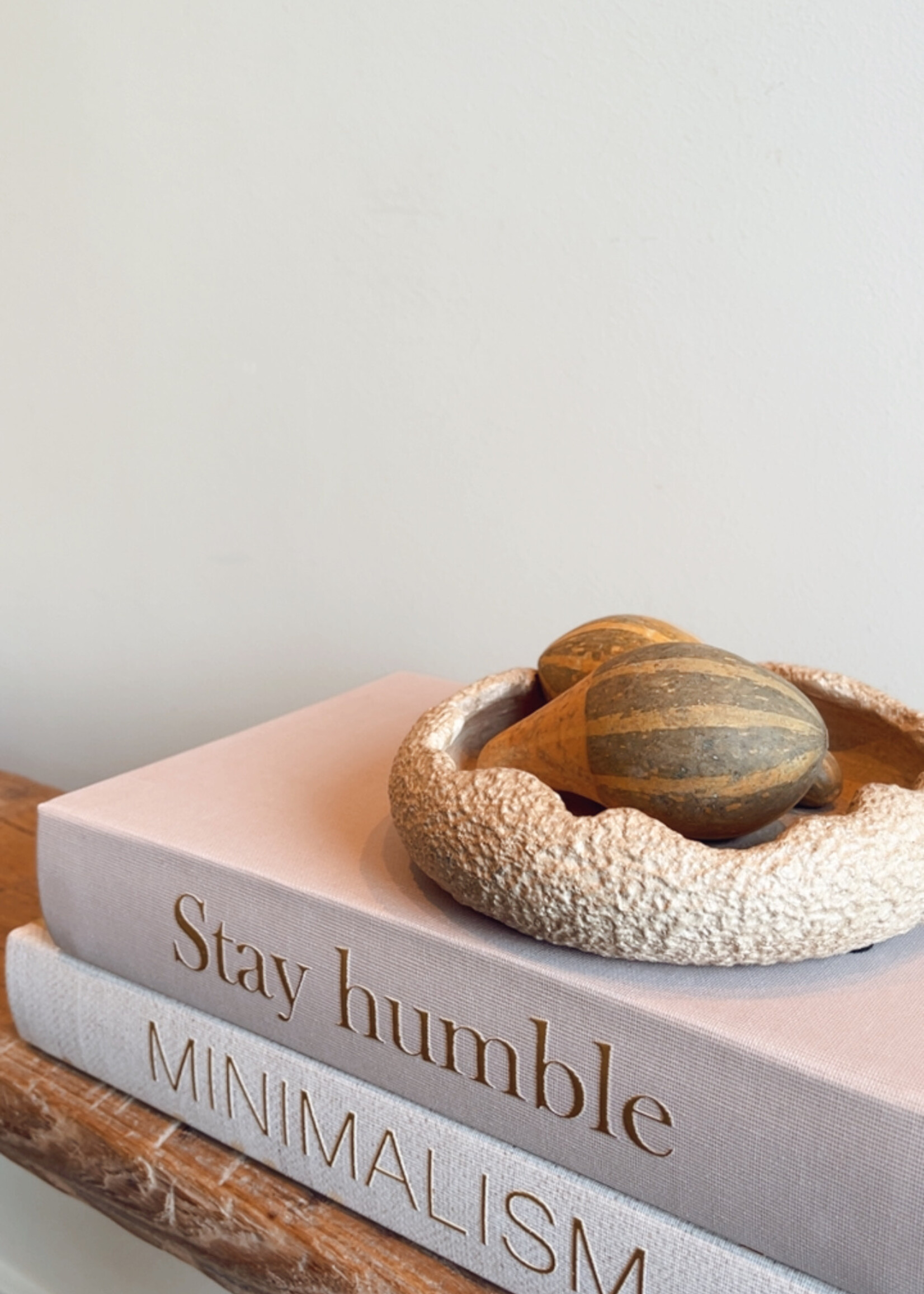 Opbergboek 'stay humble' 26 x 17 cm