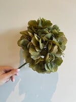 Hortensia 'green' real touch