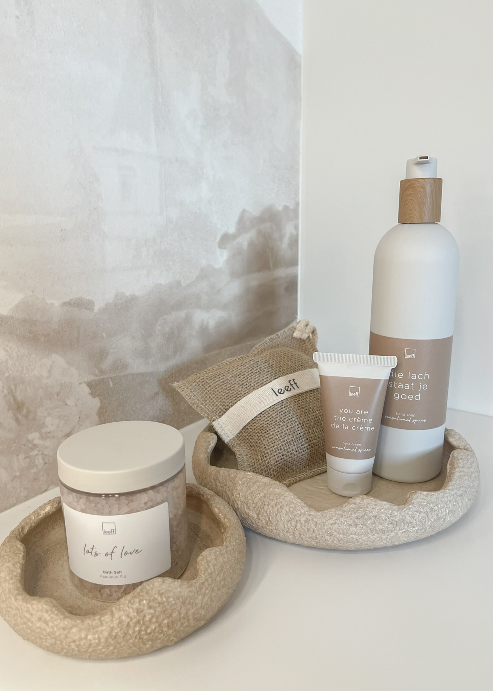 Waskussen jute 'bamboo charcoal soap bar'