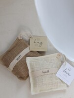 Waskussen jute 'pomegranate soap bar'