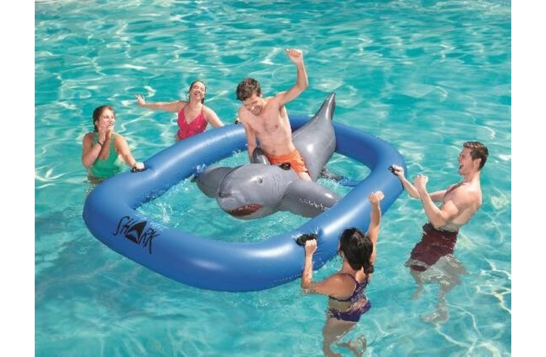 Bestway Shark Ride opblaasbare rodeo