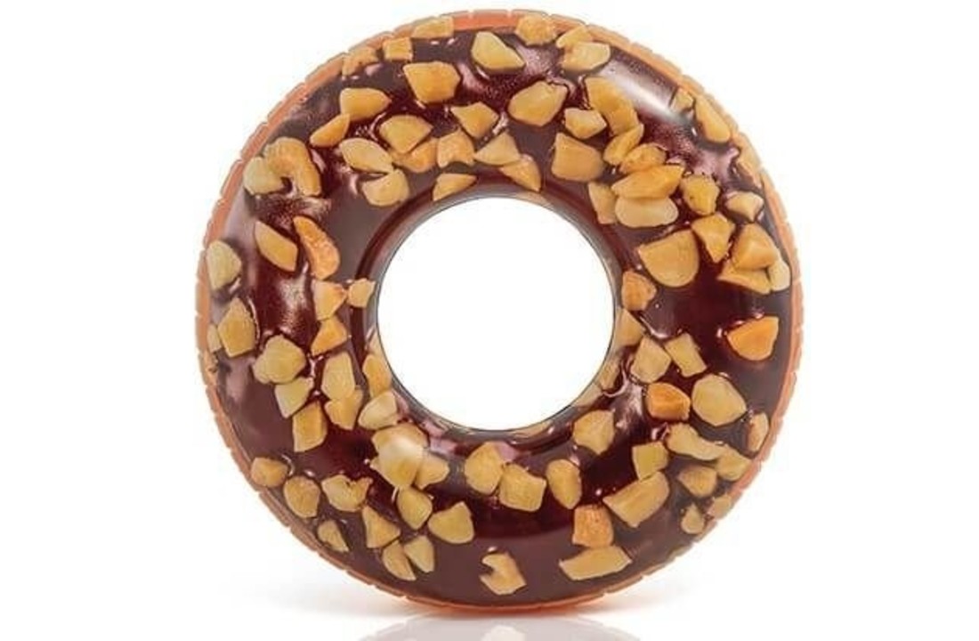Opblaasbare chocolade donut