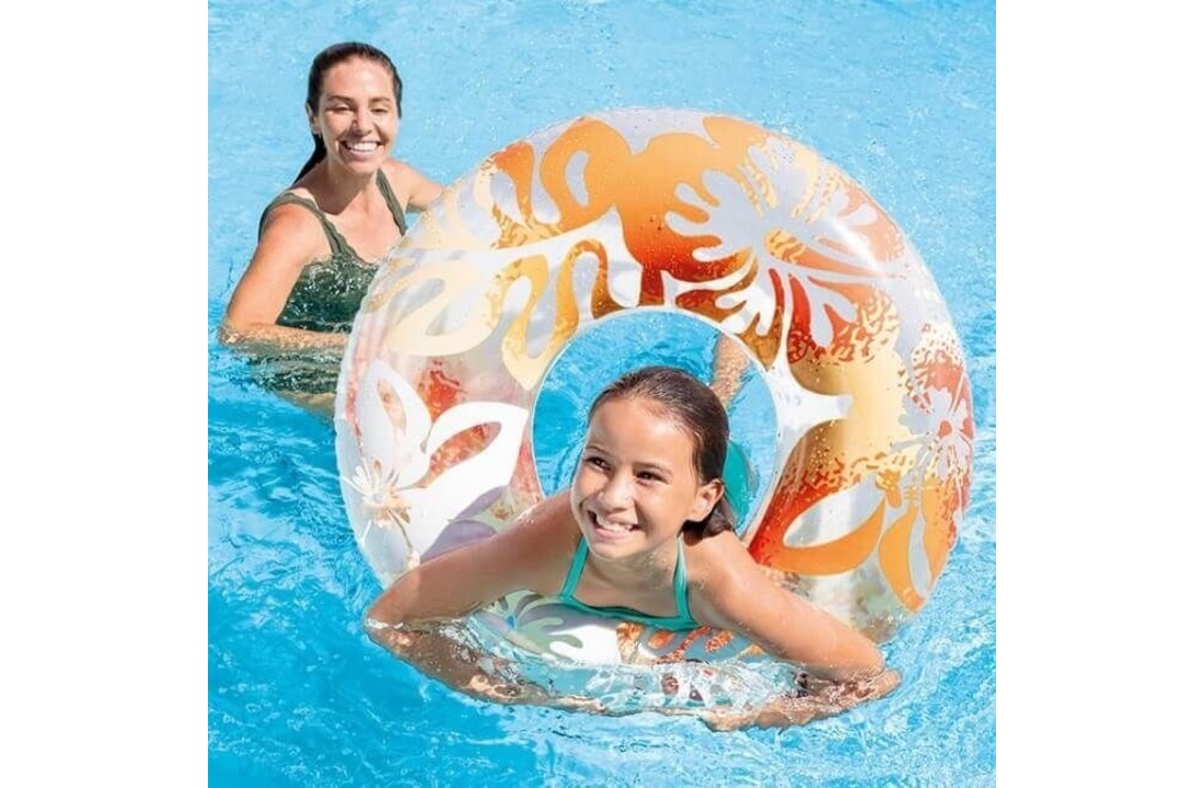 Hawaï zwemband oranje