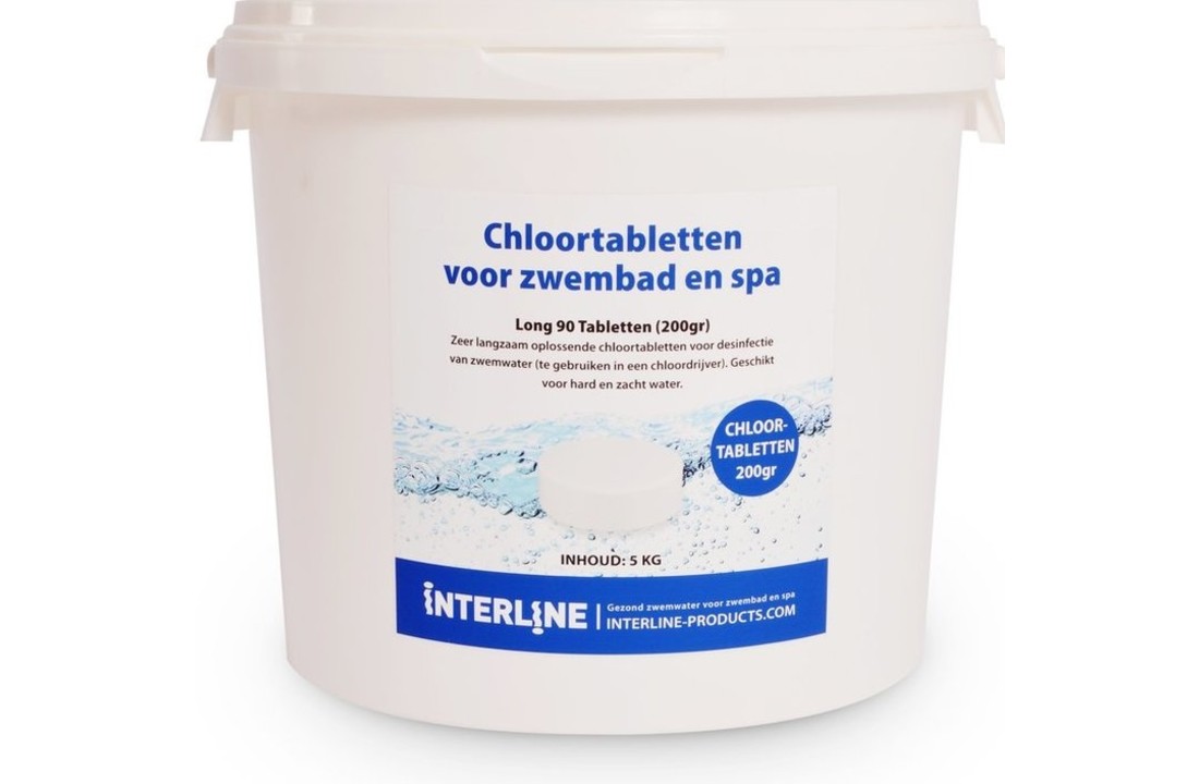 Interline chloortabletten - 5 kg.