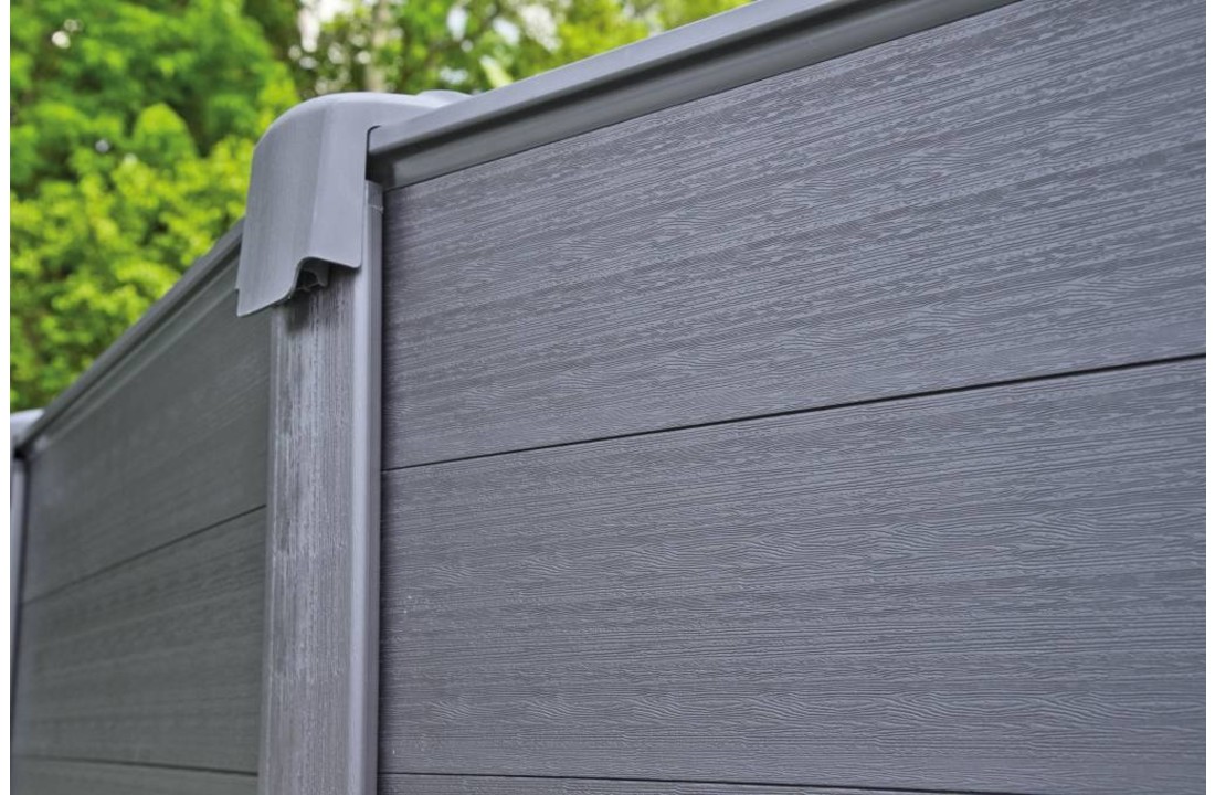 Intex Graphite Panel zwembad 478x124 cm. met zandfilterpomp en accessoires