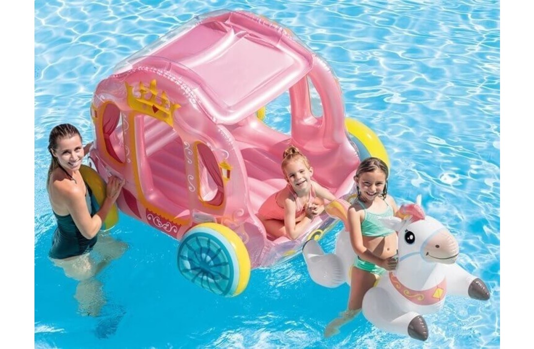 Intex opblaasbare prinsessenkoets