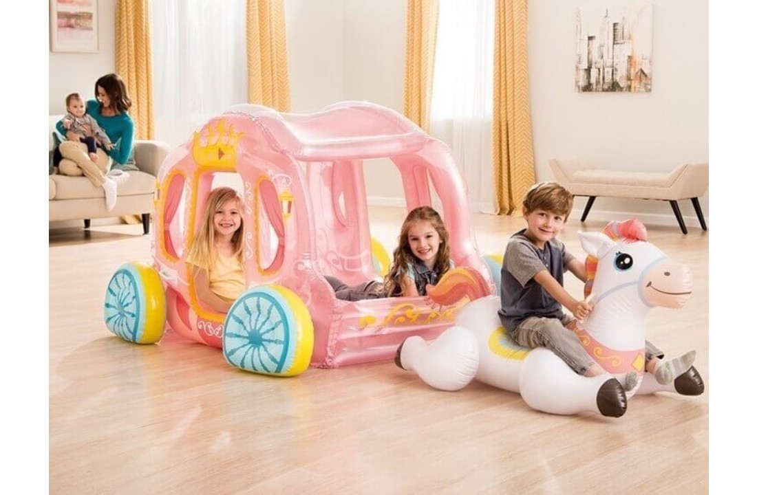 Intex opblaasbare prinsessenkoets
