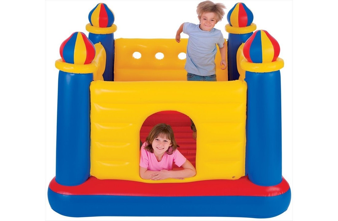 Intex trampoline kasteel