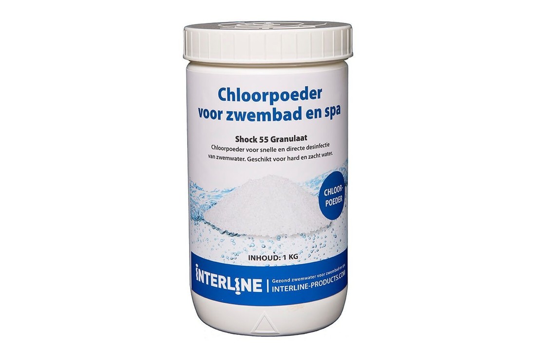 Interline chloorgranulaat 1kg. (shock 55)