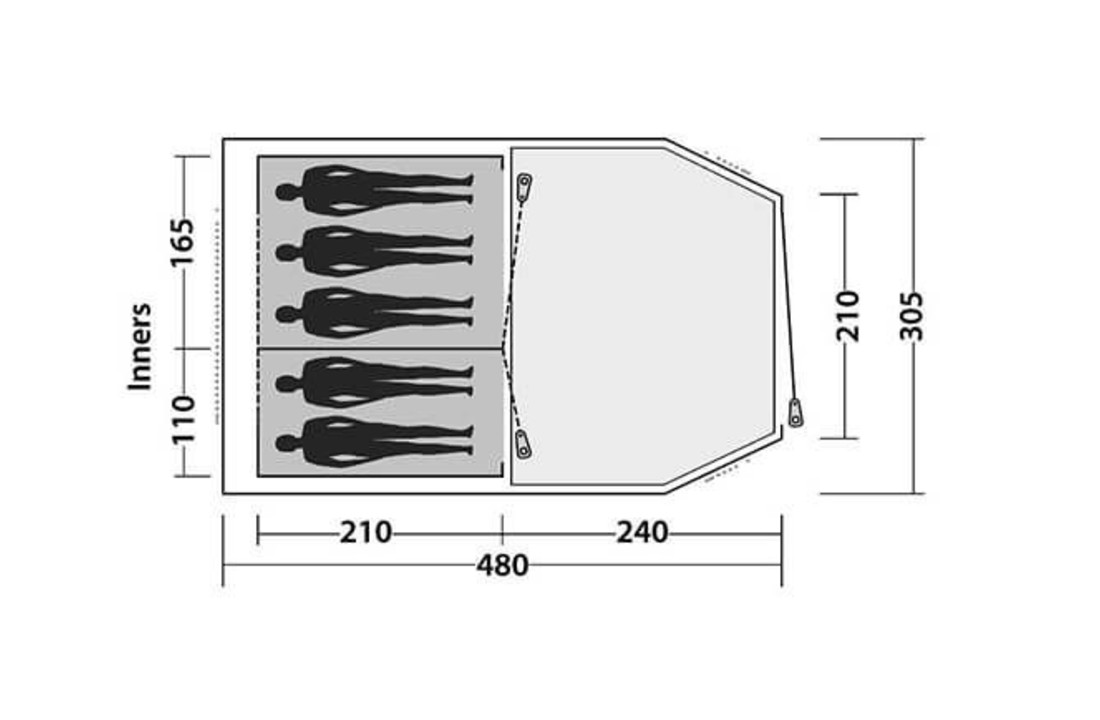 Easy Camp Huntsville 500 tent