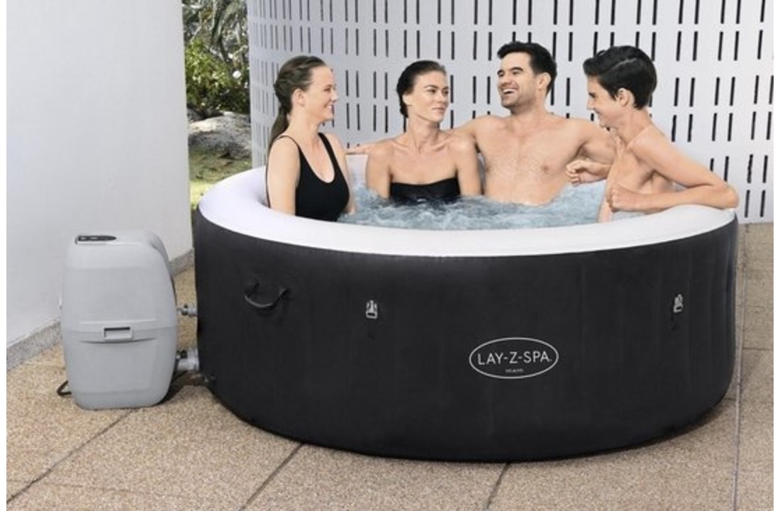 Bestway Lay-Z-spa Miami opblaasbare spa 4-persoons