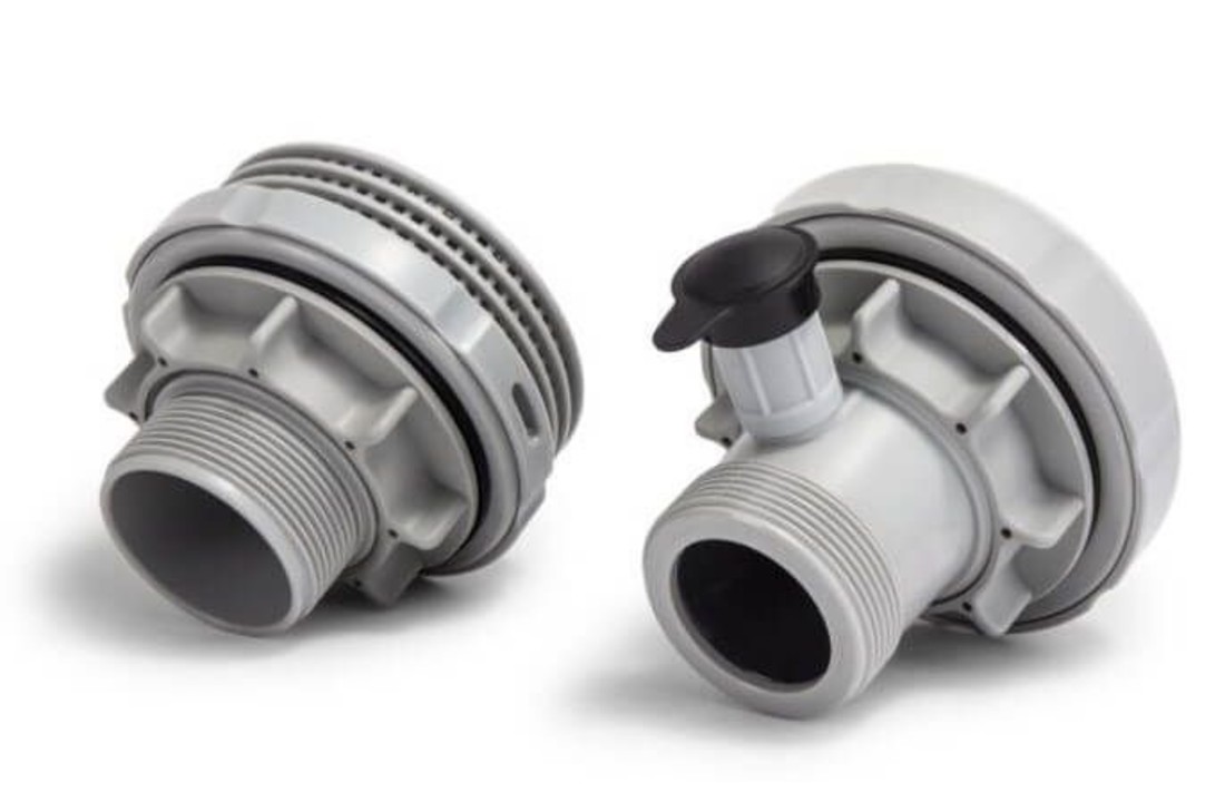 Intex in- en uitlaat set 38 mm Hydro Aeration