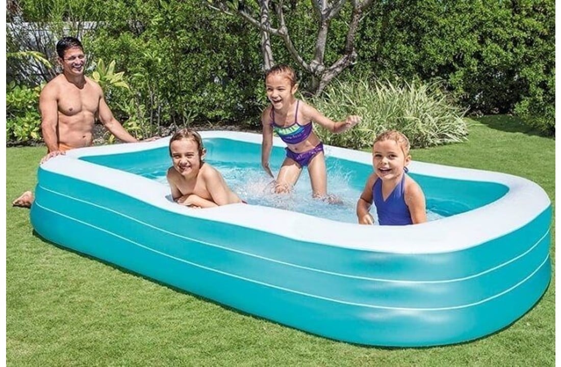 neus wetgeving stijfheid Opblaasbaar zwembad 'Family Pool Large' - Uw Buiten Specialist