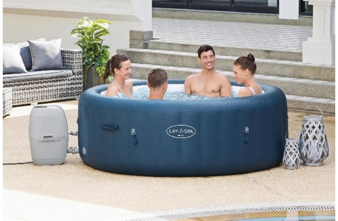 Bestway Lay-Z Spa Milan Plus opblaasbare spa 6-persoons