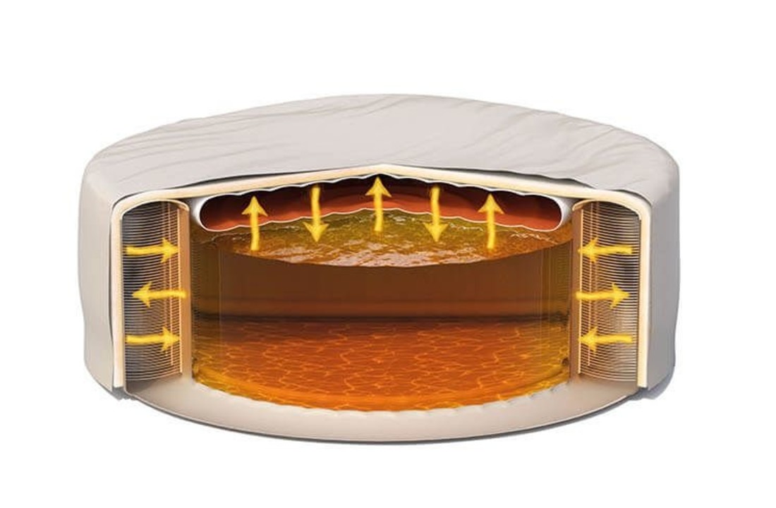 Intex Pure Spa Bubble Massage opblaasbare spa 4-persoons
